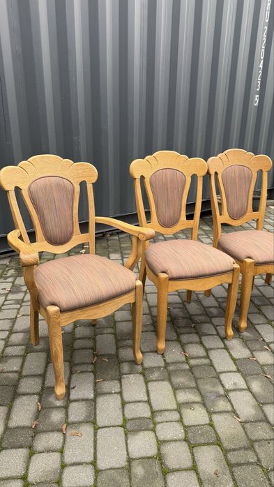 Krzesła dębowe TRANSPORT możliwy 12 sztuk