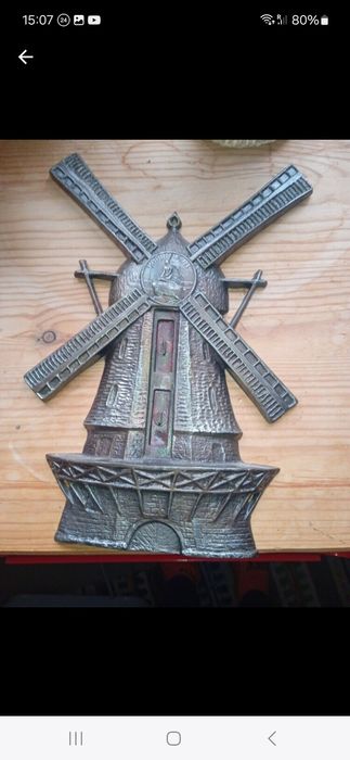 Млин  вінтажний чеканка Данія Копенгаген 21см*14*10см