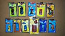 Autka Cars Disney Plastikowe 12 sztuk