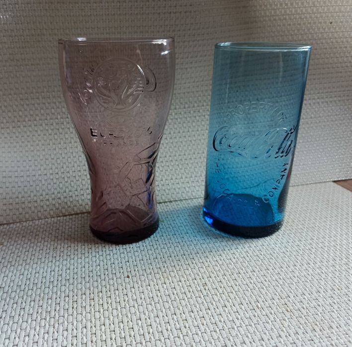 Kolekcjonerskie limitowane 2 szklanki Coca cola