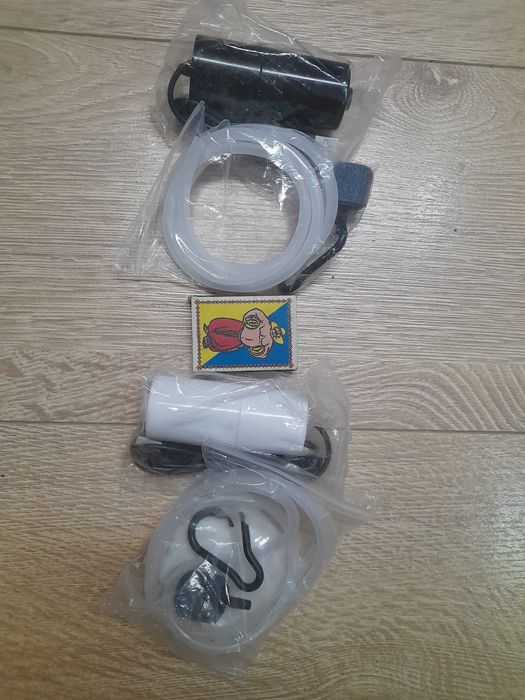 Компрессор для акваріума  USB від павербанка