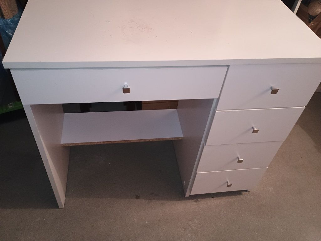 Biurko białe 87x37
