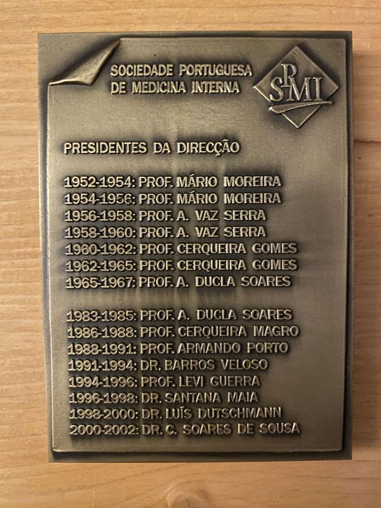 Mdalha de Bronze SPMI 2001 José Rodrigues