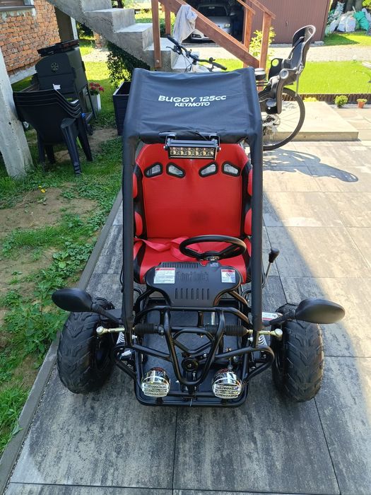 PRAKTYCZNIE NOWY 2-osobowy Buggy Gokart UTV 125 cc !!