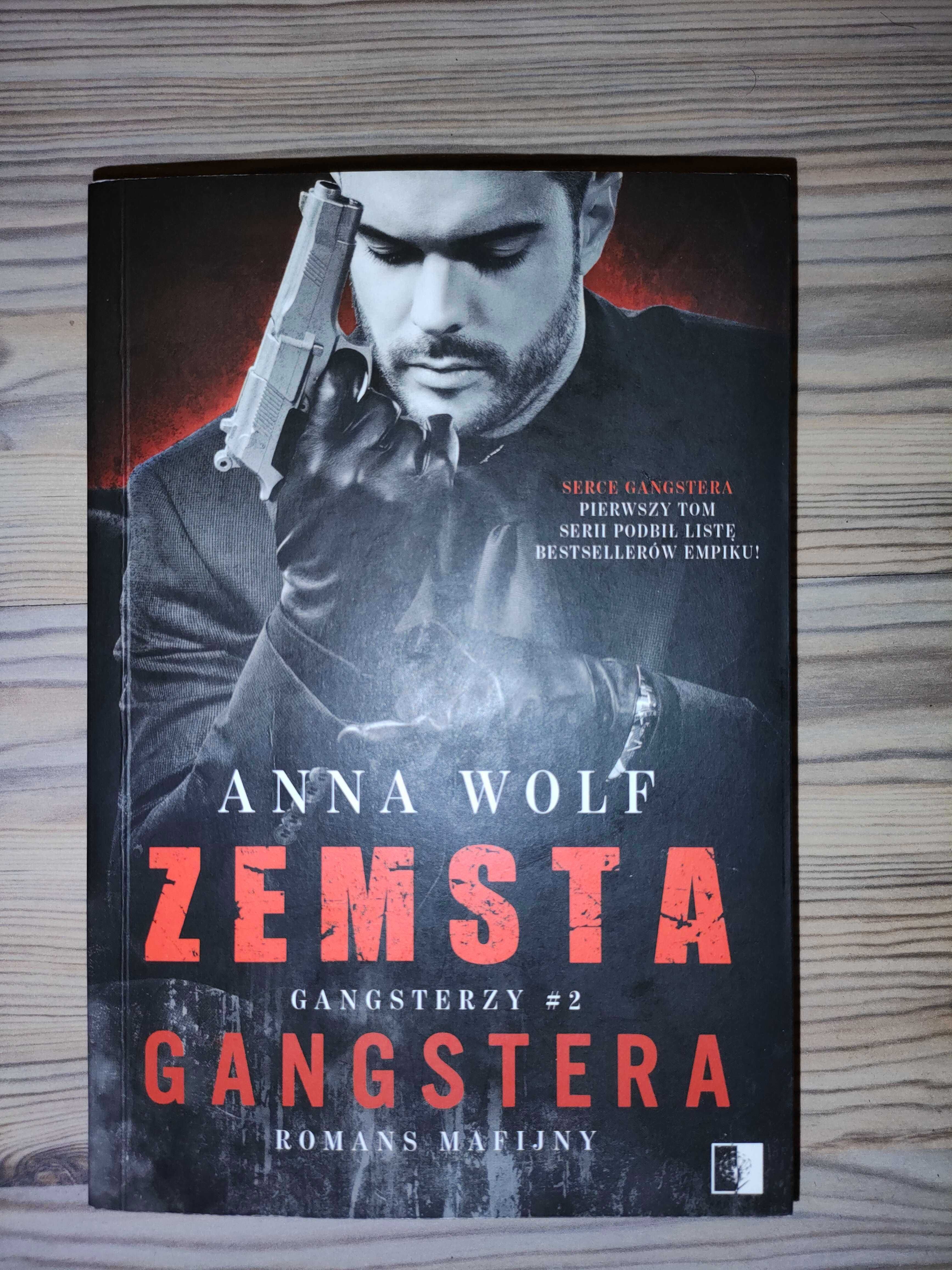 Gangsterzy Romans Mafijny Anna Wolf, Wszystkie cztery tomy.