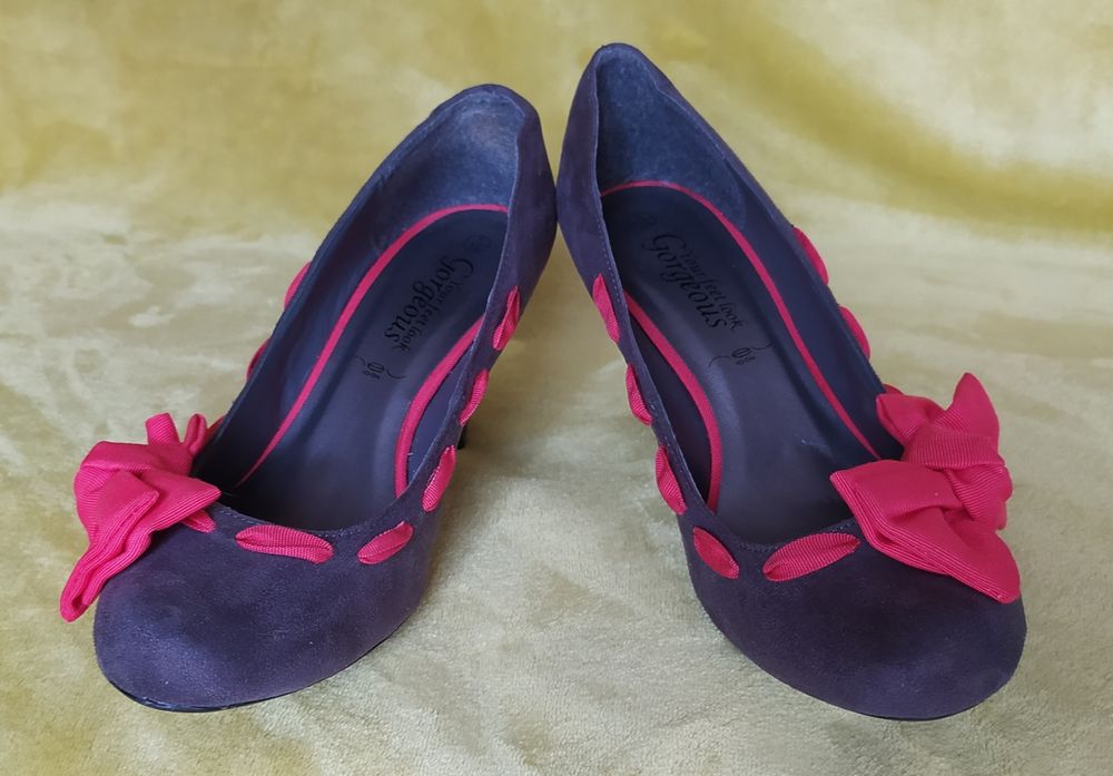 Buty damskie, szpilki, obcas 8cm, NewLook, szare,