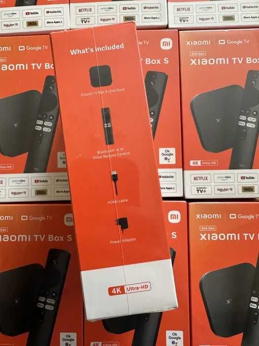 НАЛАШТОВАНИЙ SmartTV Xiaomi Mi Box S 4K 2nd Gen (MDZ-28-AA) Медіаплеєр