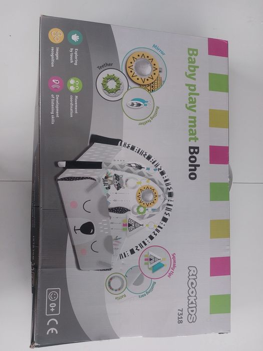 Mata edukacyjna ricokids dla niemowląt  interaktywna - stan idealny