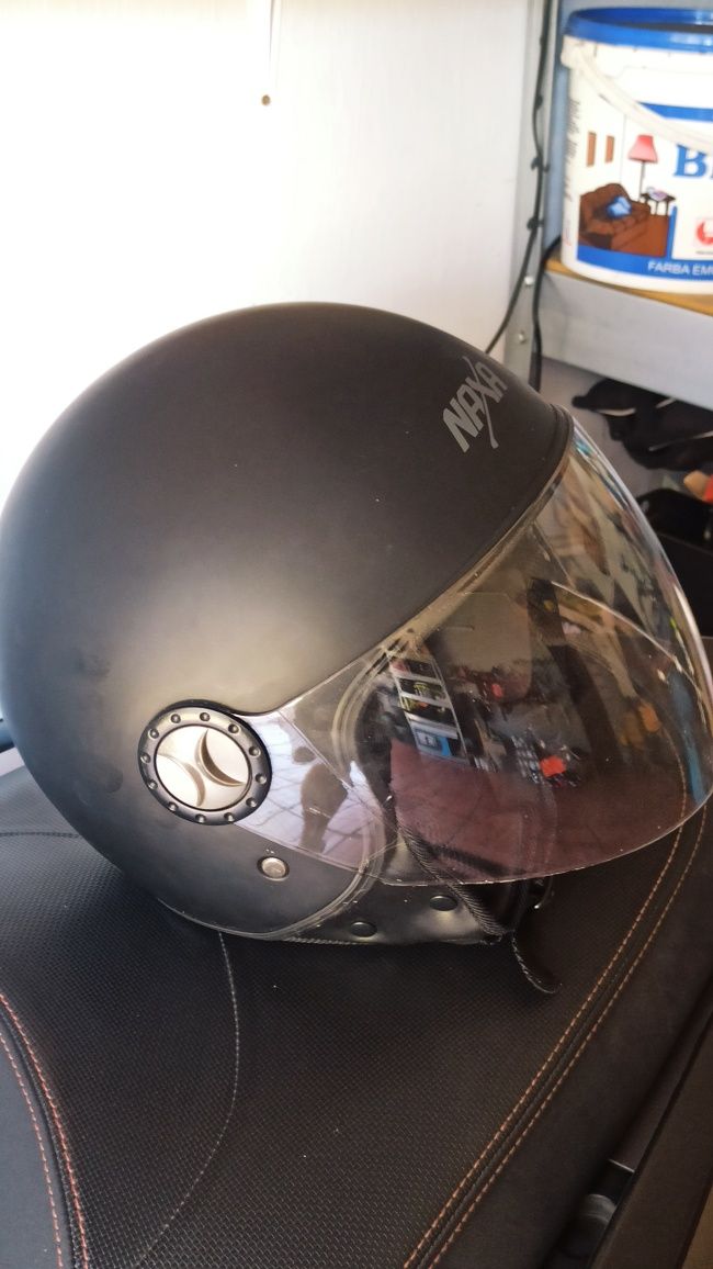 Kask na skuter motocykl naxa bardzo lady stan