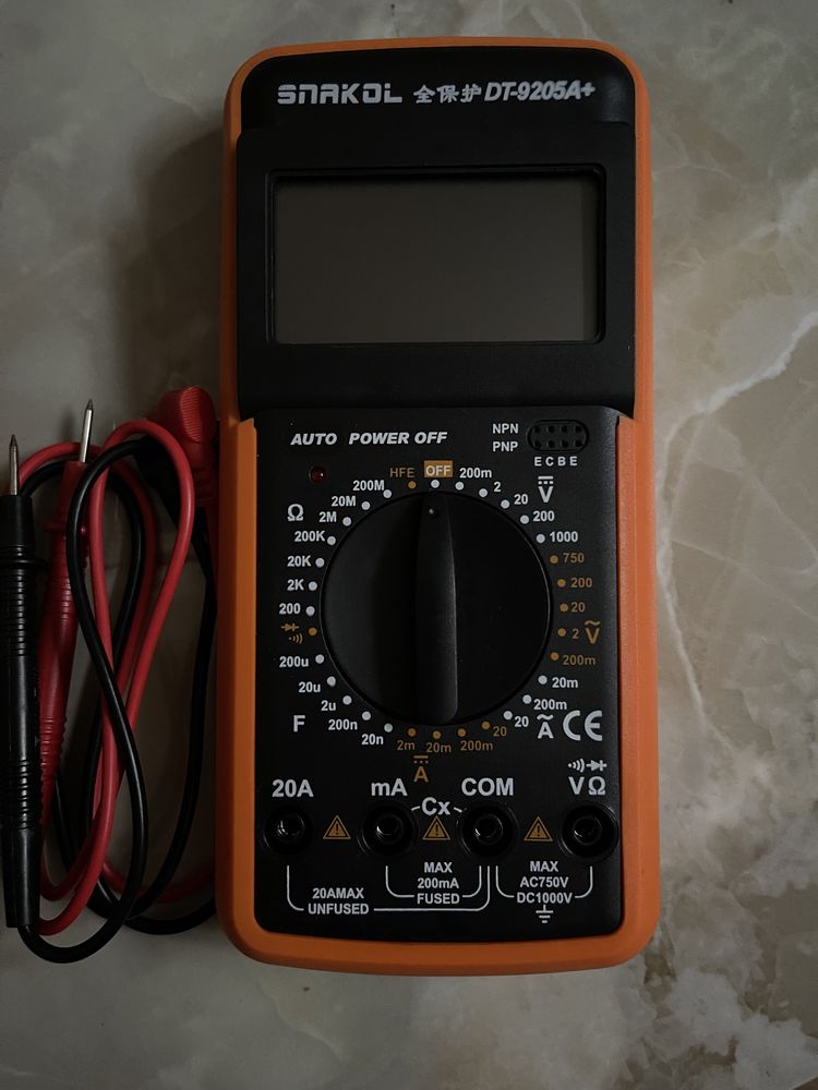 Мультиметр dt9205-A+