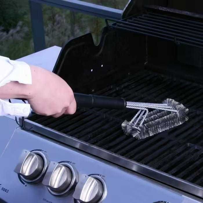 Щетка щітка из нержавейки для чистки решётки гриля Weber BBQ решітки