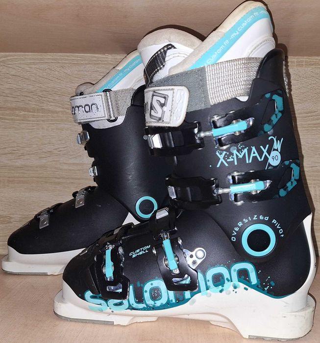 Buty narciarskie Salomon xmax 90w   24,5 cm    narty od 100 zł