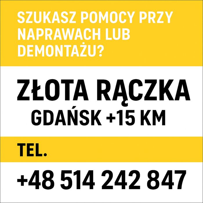 Złota Rączka •Hydraulika• Elektryka •Malowania • Montaż mebli