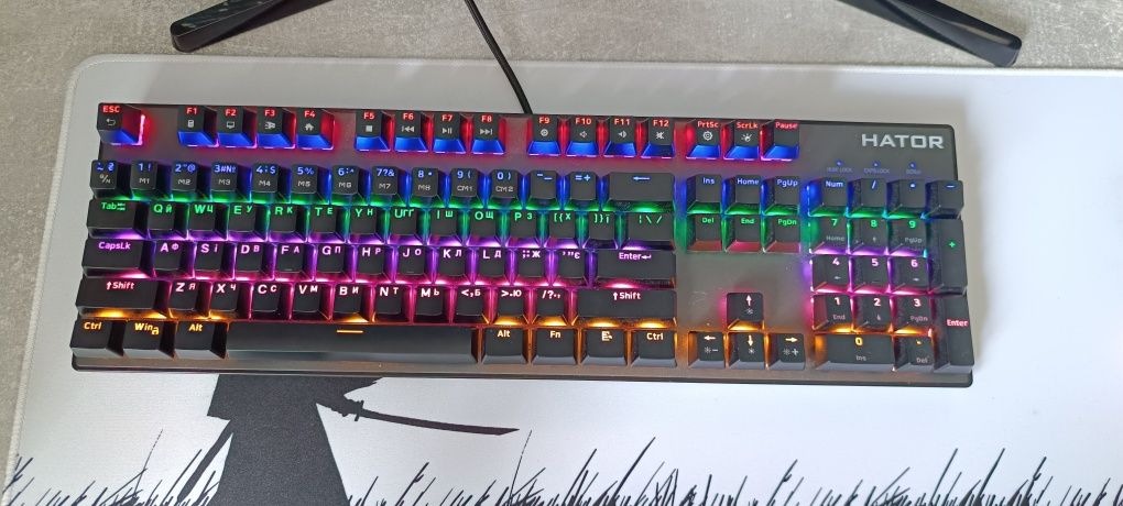 Клавиатура механическая HATOR Starfall Outemu Red