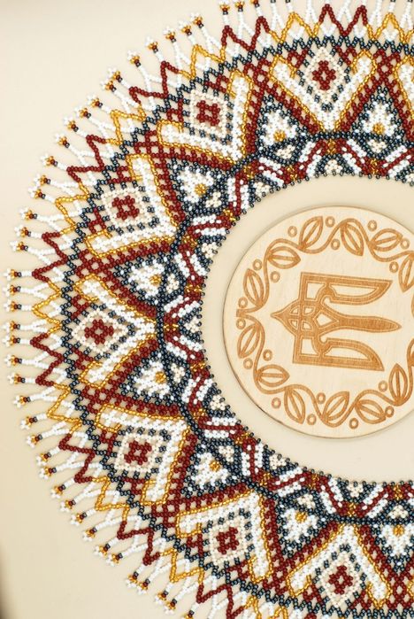 Вишукане намисто силянка ручної роботи з чеського бісеру