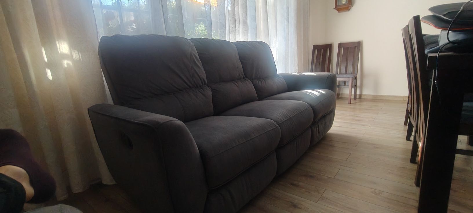 Komplet wypoczynkowy z funkcją relax