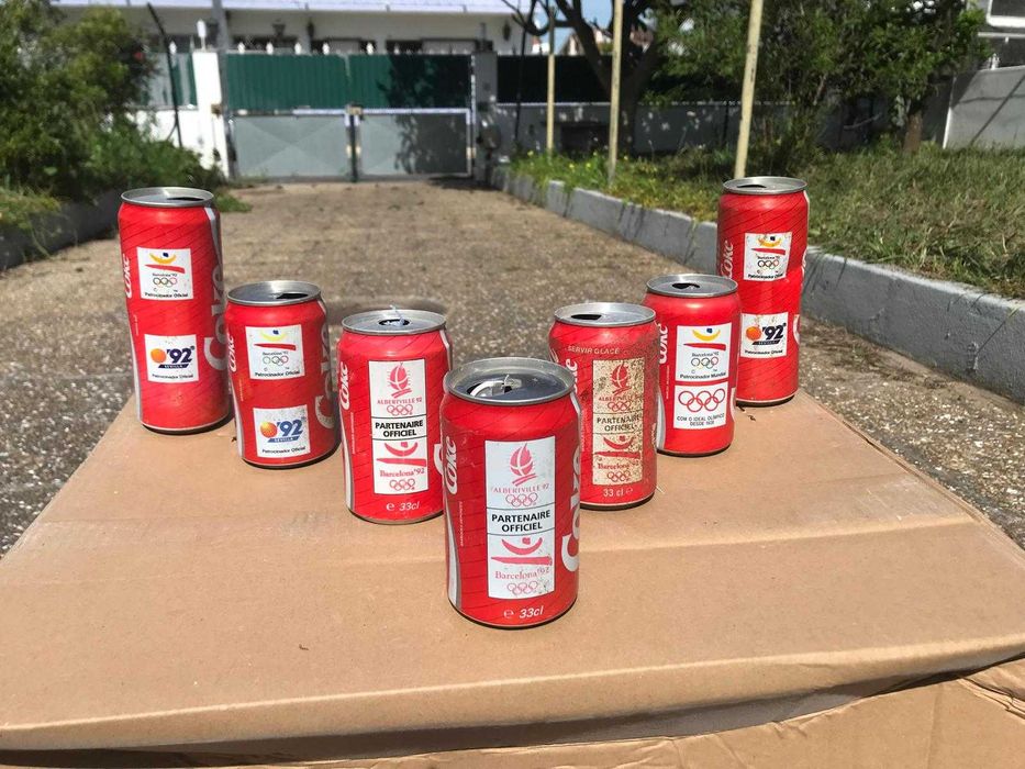 Latas de Coca-Cola - Barcelona 92