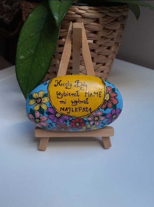 Malowany kamień, Rękodzieło, Ryba, Rybka