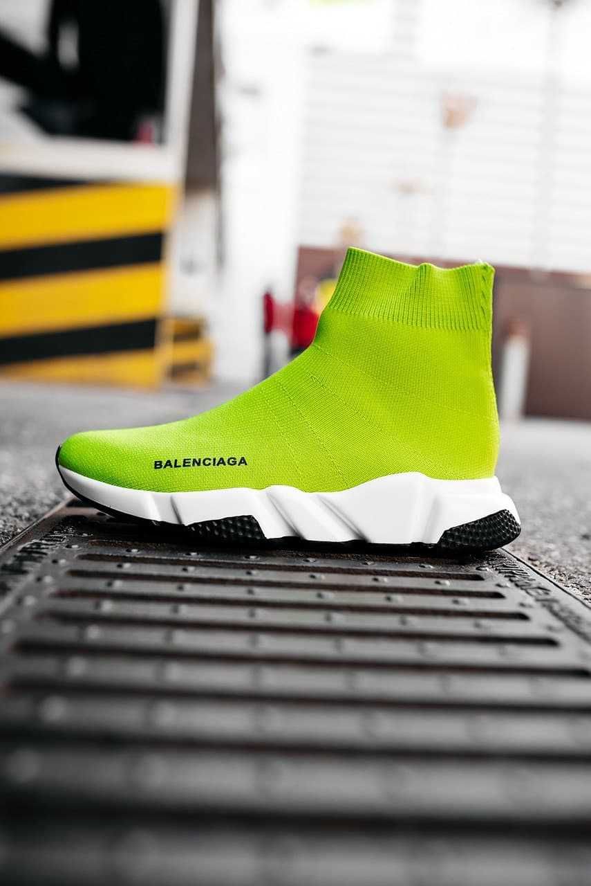 Balenciaga Speed Trainer "Yellow BB"