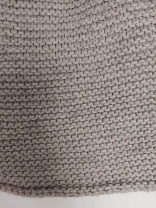 Płaszczyk z wełną, cieply sweter miś, Zarababy r. 86 cm.