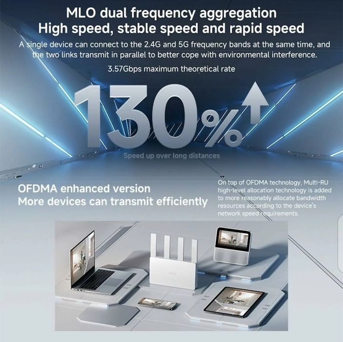 Router Xiaomi BE3600, amplificador de sinal WiFi 7