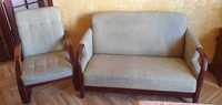 Sofa stylowa + 2 fotele