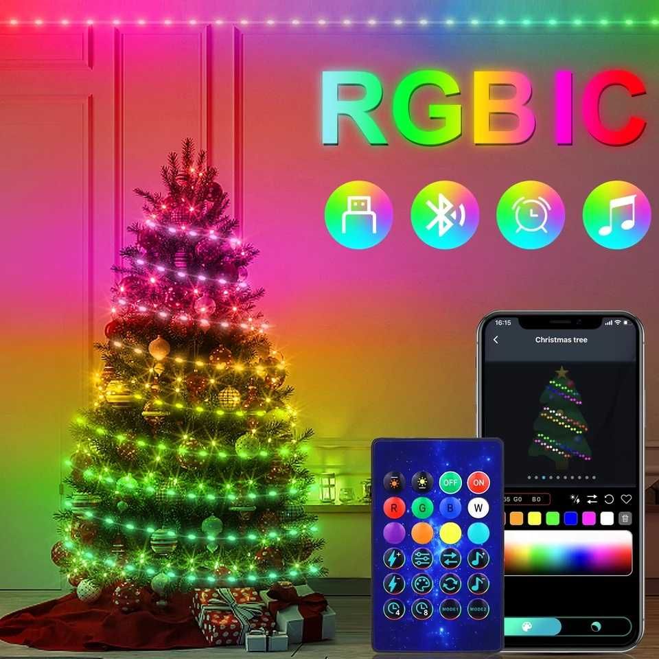 Smart RGB Гирлянда 10м