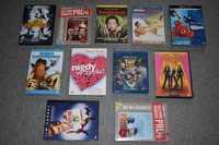 Filmy DVD Blu-Ray Zestaw filmów bajki dla dzieci i komedie 11szt