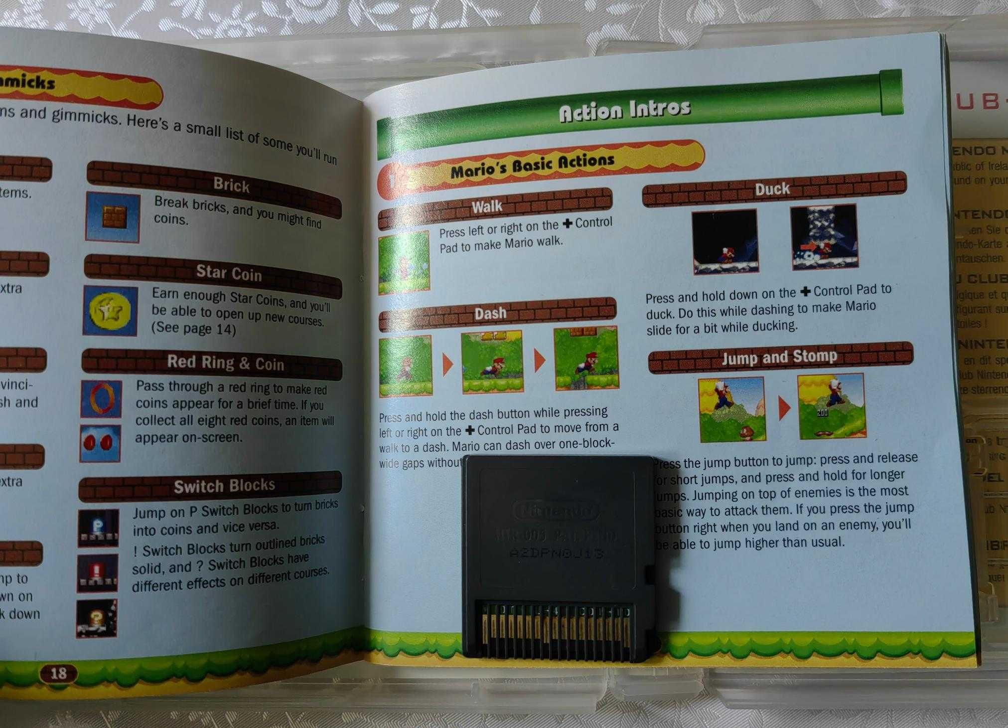 Gra NEW SUPER MARIO BROS Nintendo DS Pełny Komplet Stan BDB+ angielska