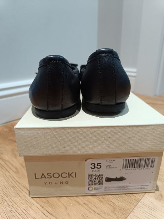 Czarne baleriny Lasocki young r. 35