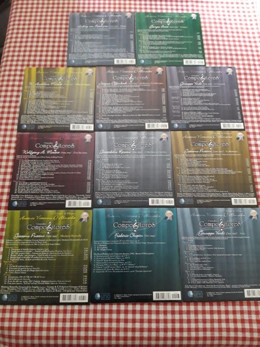 11 Cd's Compositores Clássicos