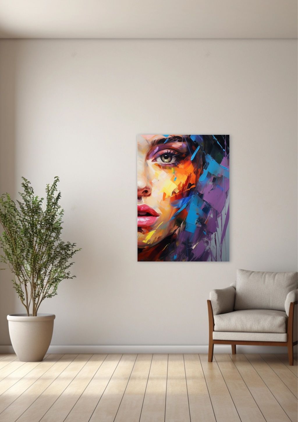 FACES - Ella plakat B2 (50x70cm)