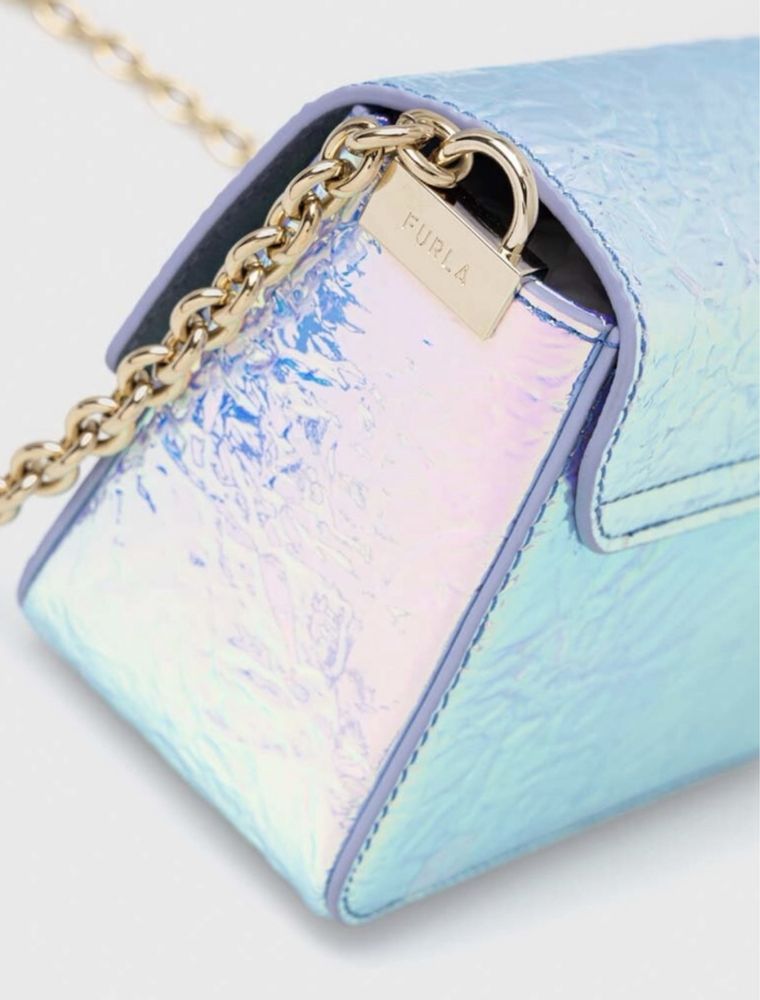 Torebka Furla metropolis mini iridescent holo