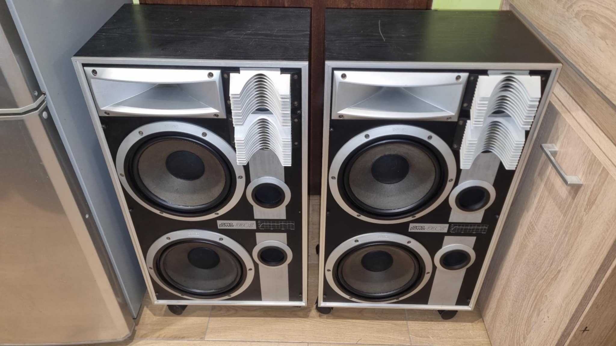 Kolumny JAMO POWER 330S 2x330Watt 4ohm 2x25cm bass podwójny Bassreflex