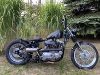 Harley-Davidson Sportster Seventy-Two Harley-Davidson Iron Head Custom 1972r.
