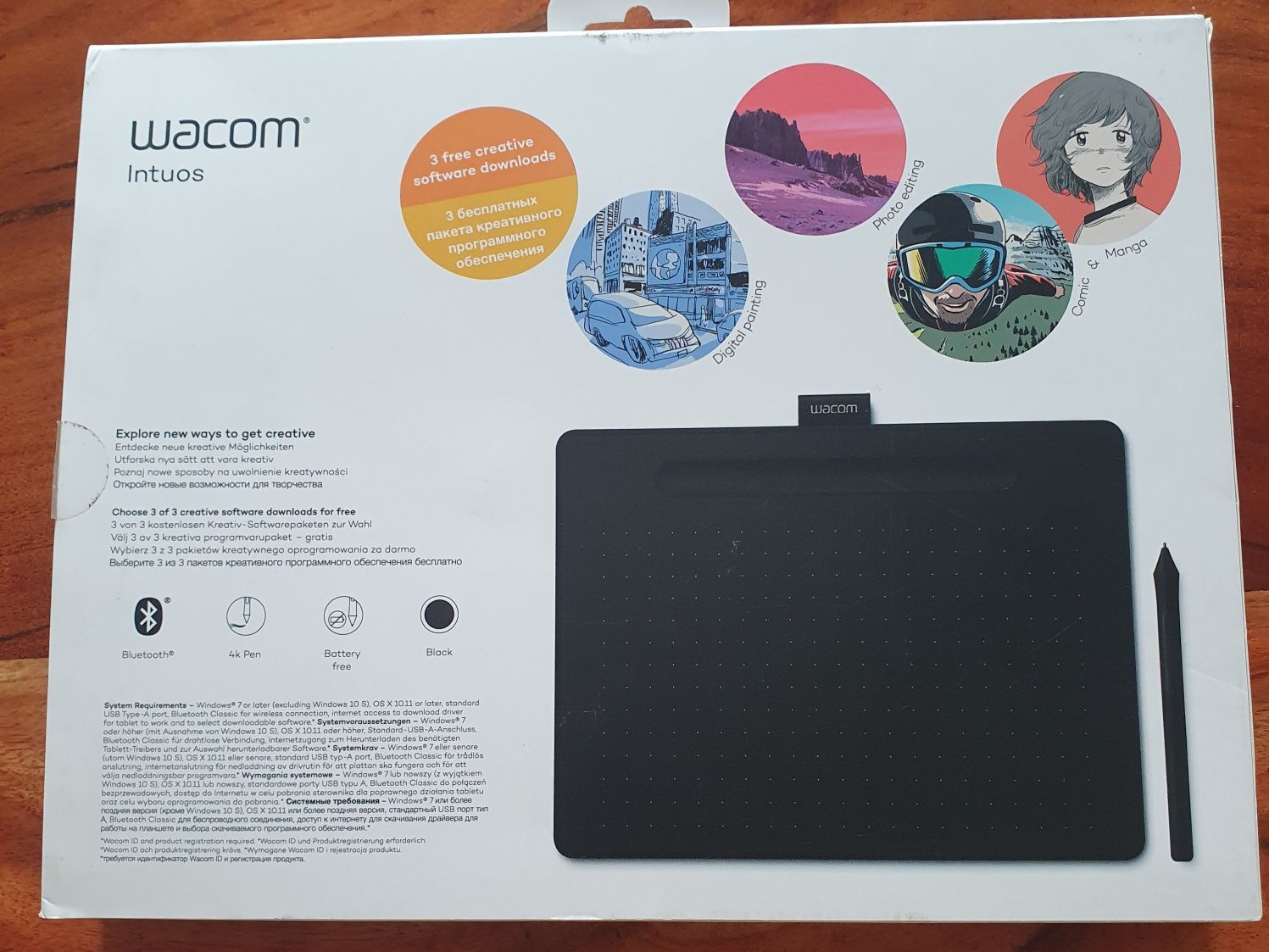 Tablet graficzny  wacom M ctl 6100wl