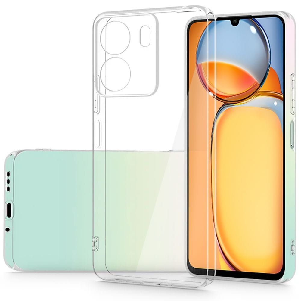 tech-protect flexair+ xiaomi redmi 13c / poco c65 clear