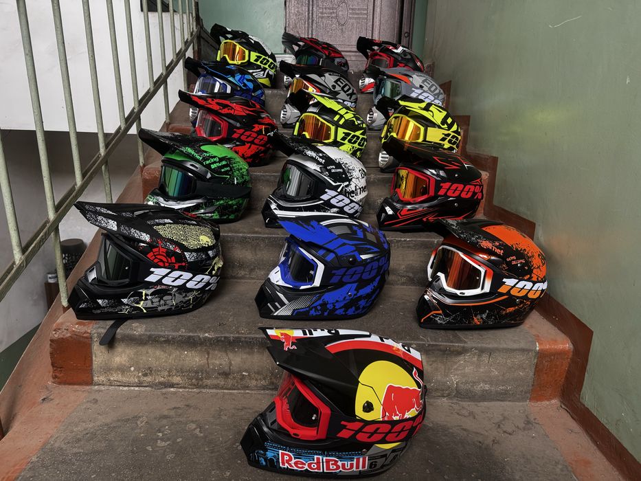 Мото шлем эндуро кроссовый мотошлем