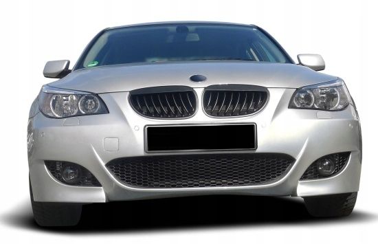 Zderzak przód przedni + halogeny BMW E60 E61 04-11 M Pakiet M5 bez PDC