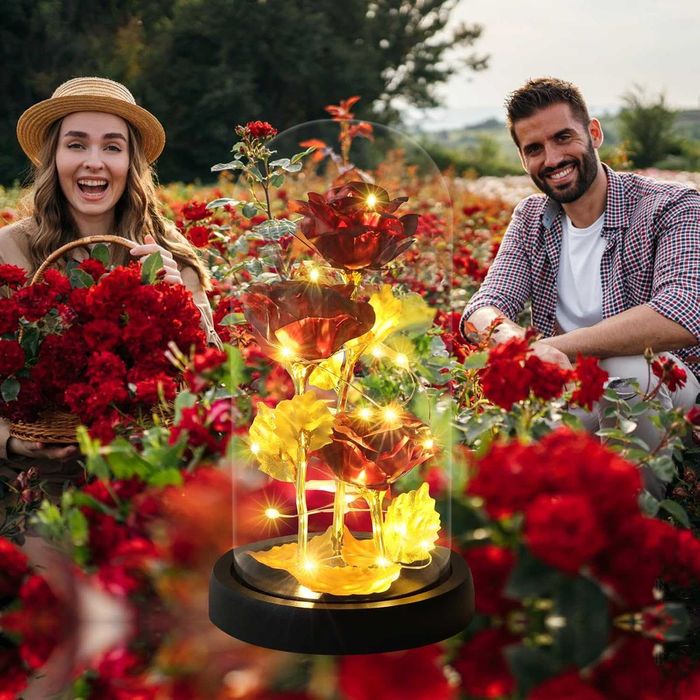 Kwiat róży, prezent dla kobiet,