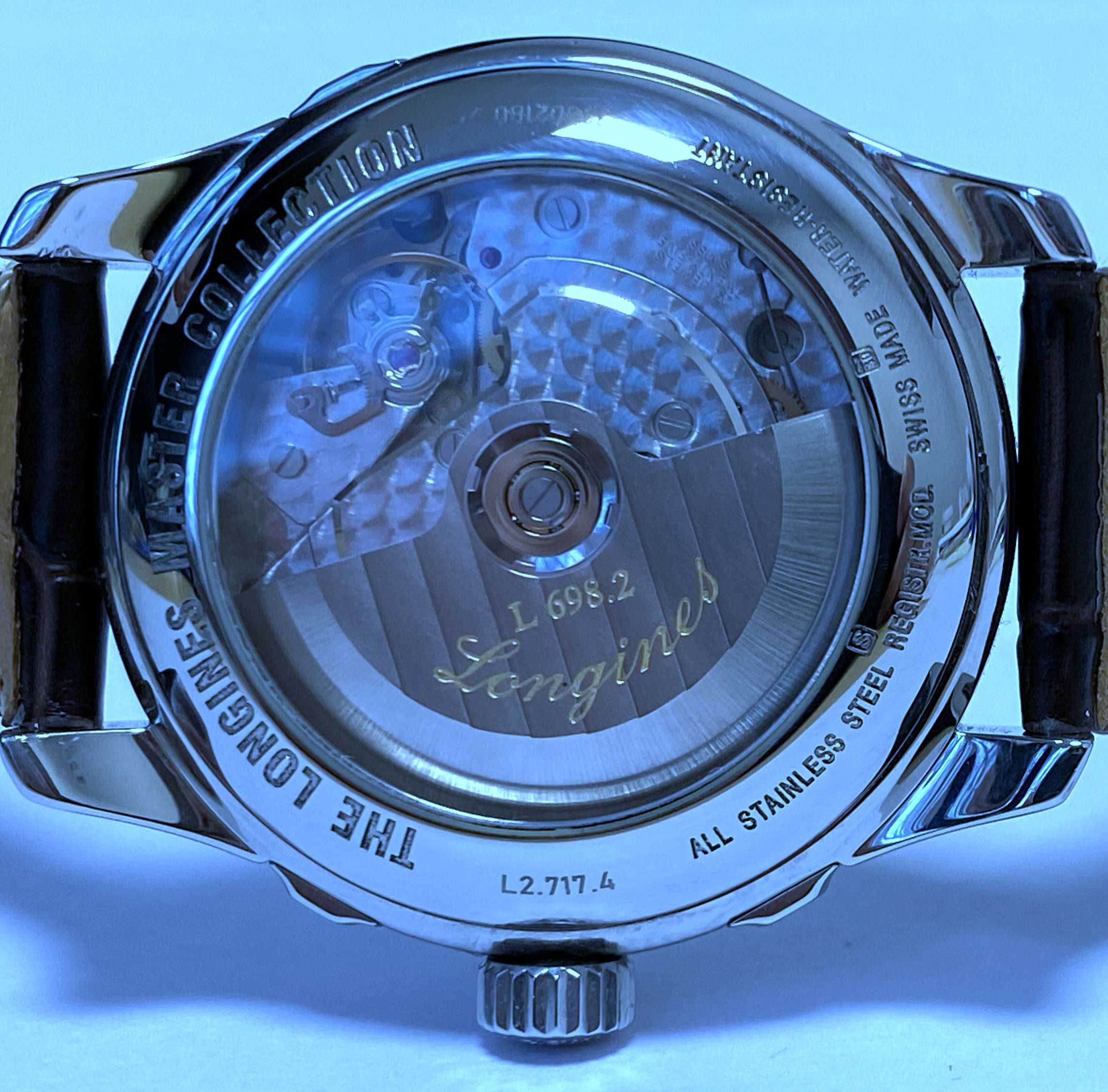 Zegarek męski Longines Master Collection Retrograde Automatic L2.717.4