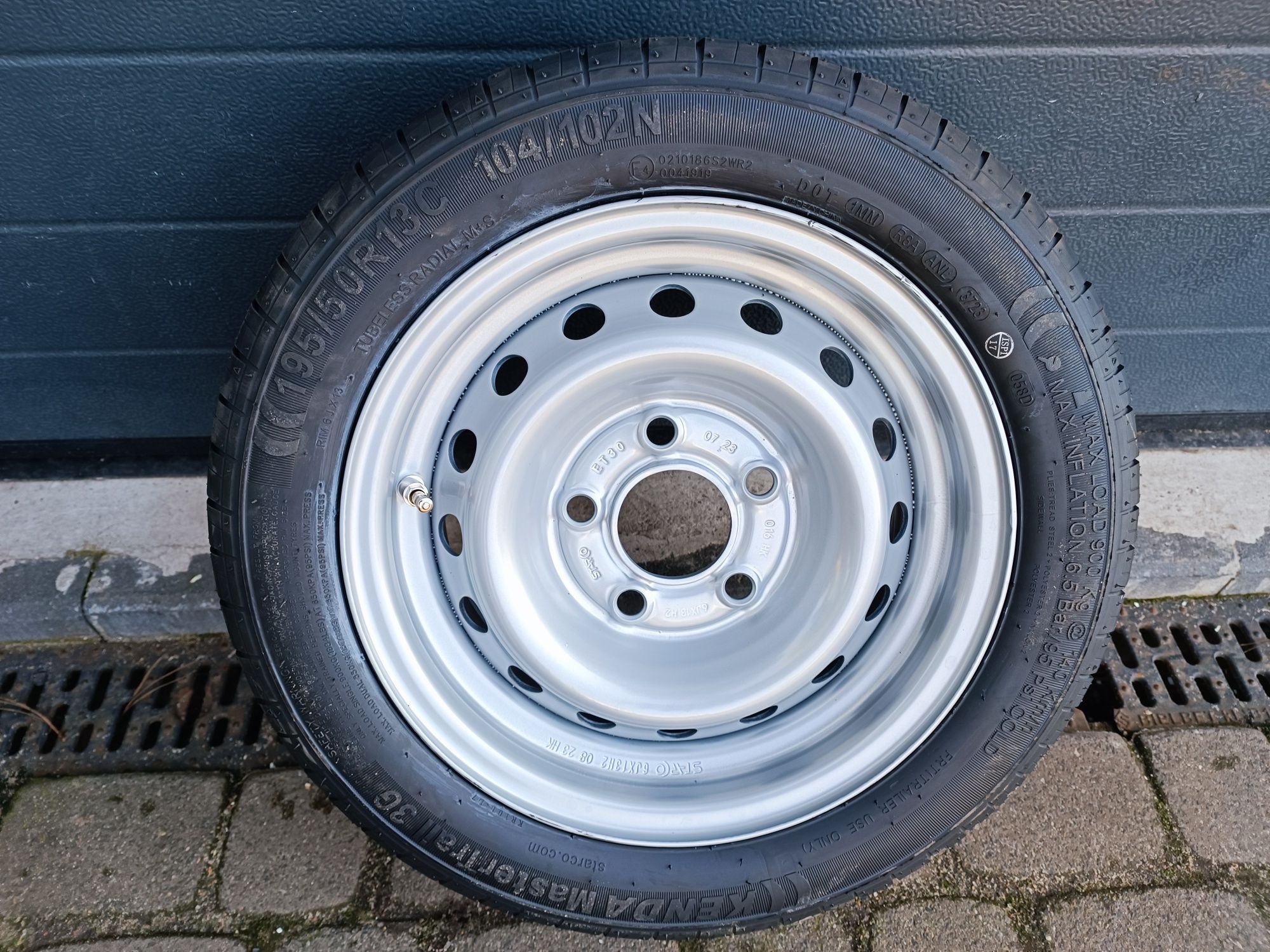 Koło do przyczepki 195/50 R13C