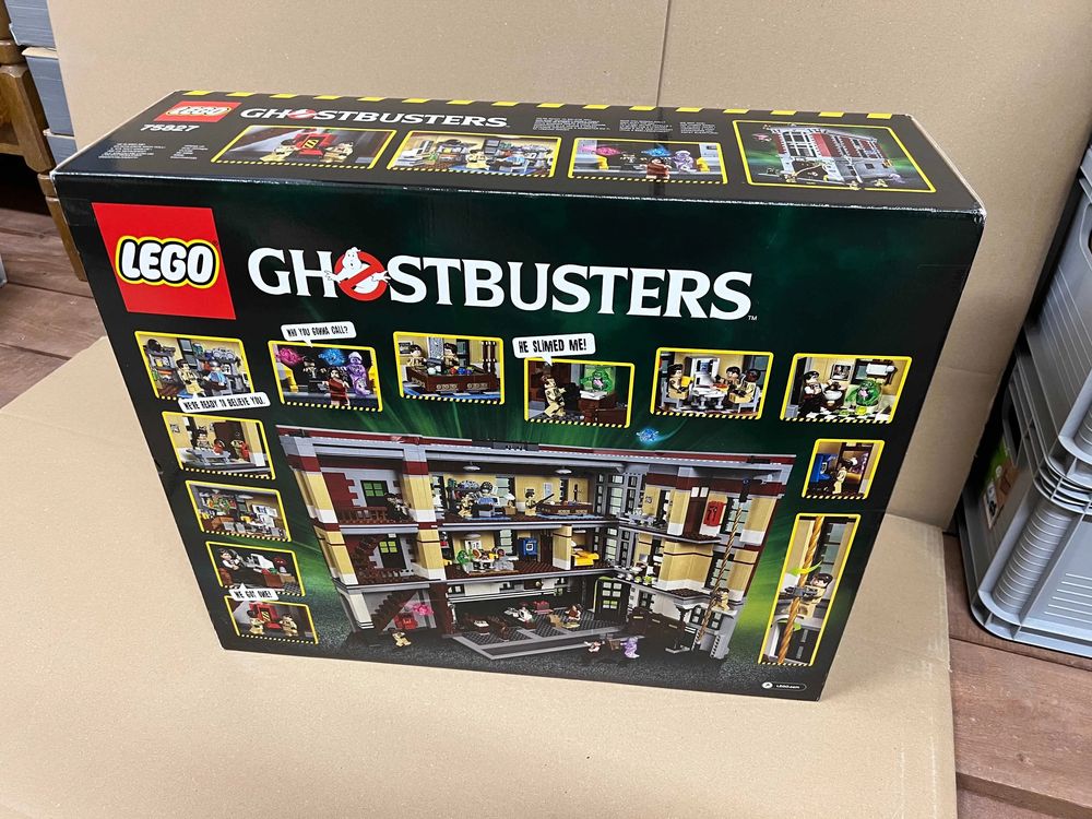 Новий Lego 75827 Ghostbusters Штаб-квартира Мисливців за привидами!New