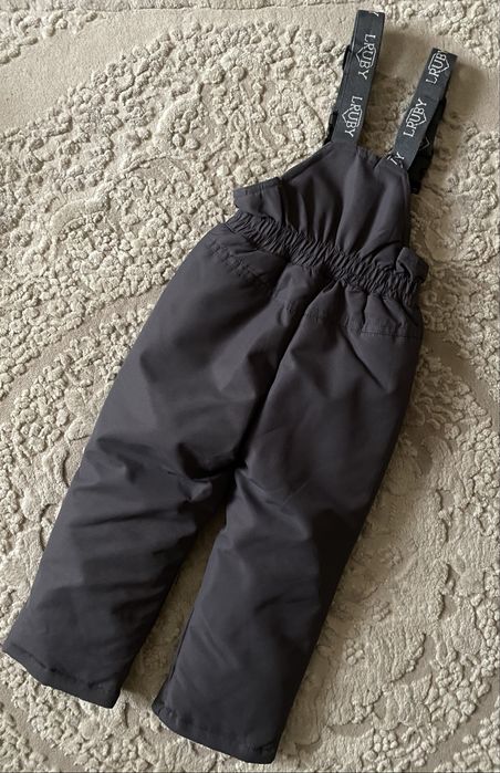 Зимовий дитячий мембранний термо комбінезон на/для дівчинки 74-98