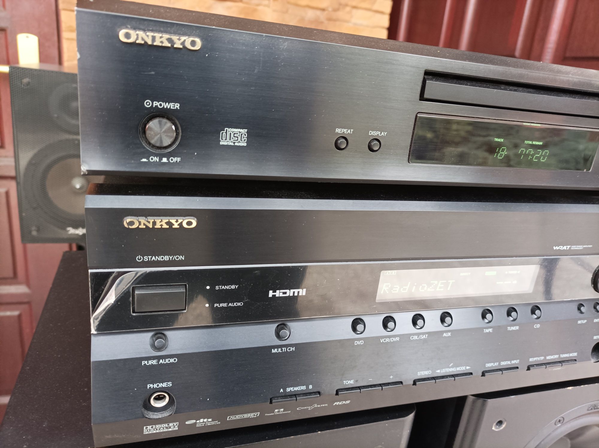 Amplituner/kino Onkyo TX-SR505E.Super stan! Tanio!