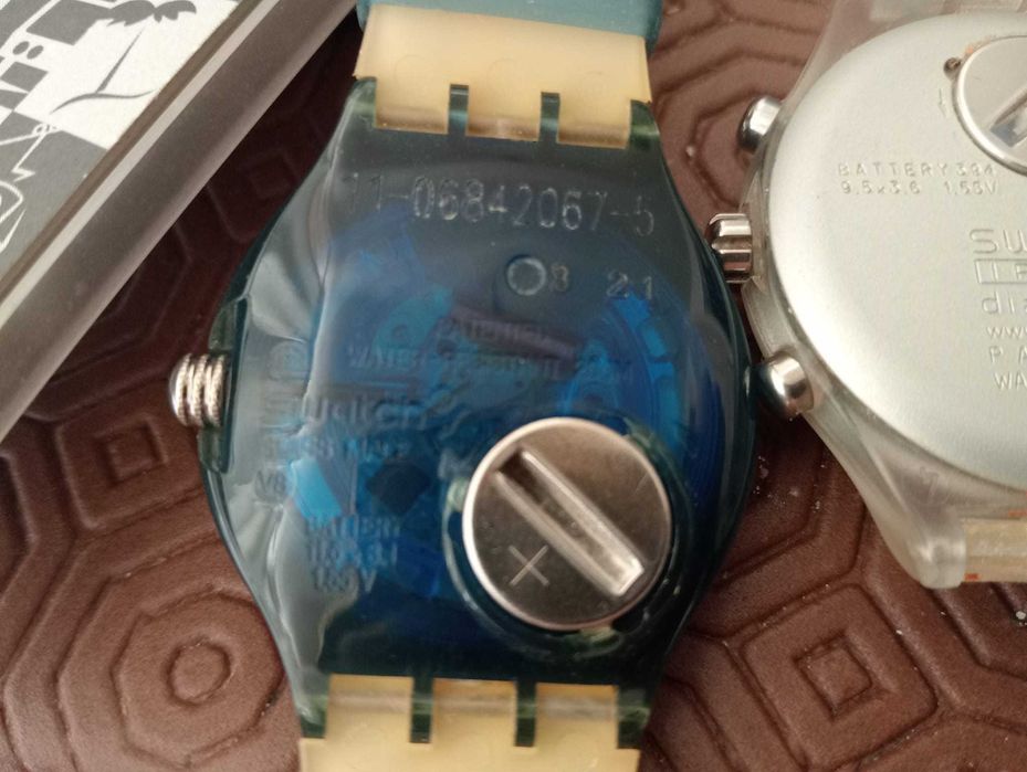 Swatch 4 modelos irony Chrono Diaphane Coleção