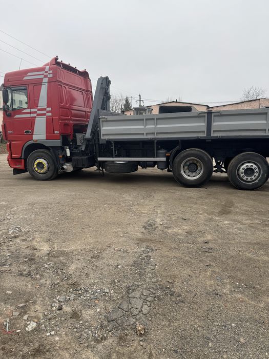 Продам DAF 105 XF самосвал манипулятор 2008 г.