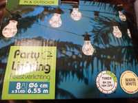 Girlanda lampki imprezowe, ogrodowe i do domu, party lighting