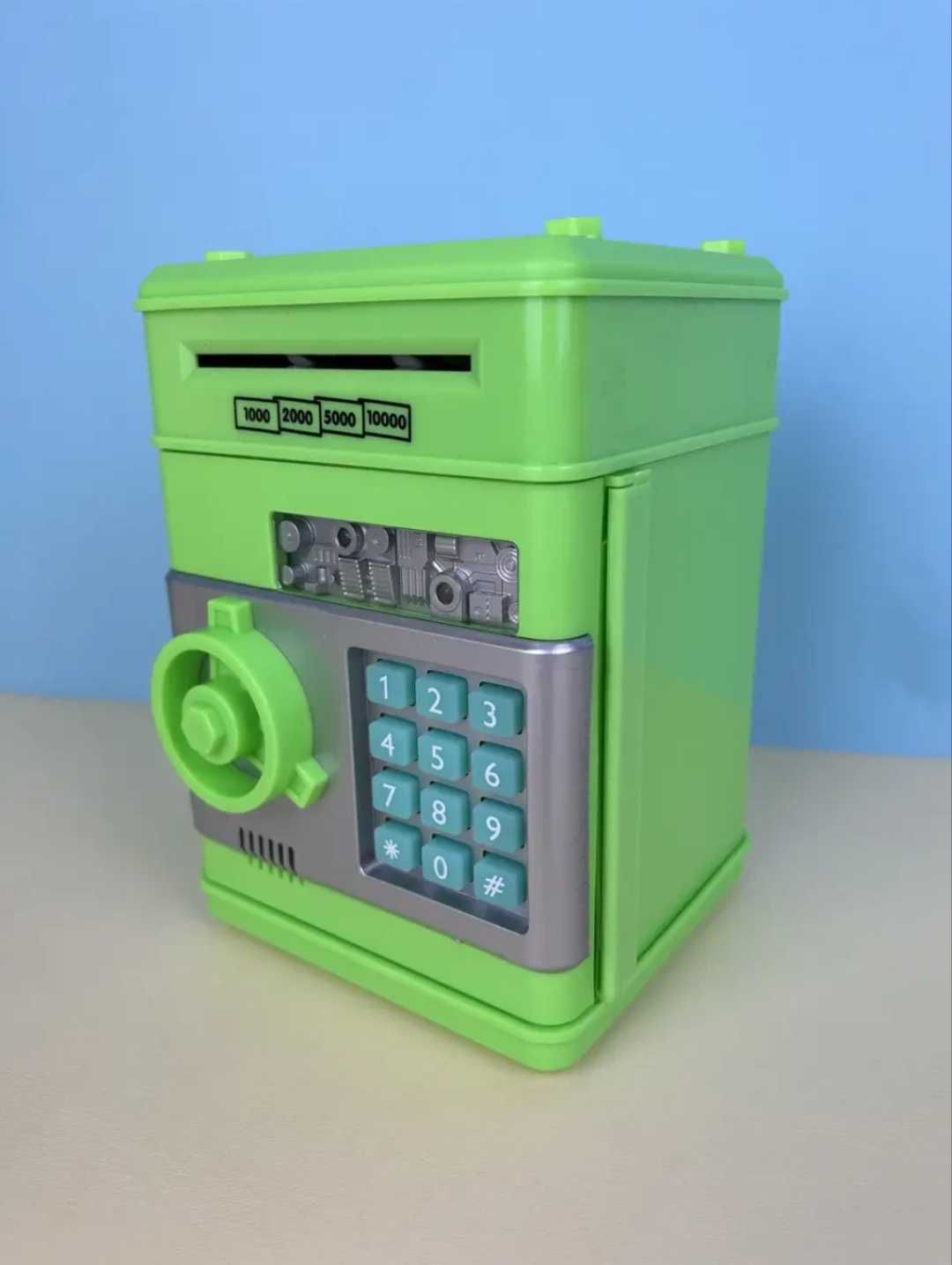Дитяча скарбничка, сейф, банкомат з кодовим замком