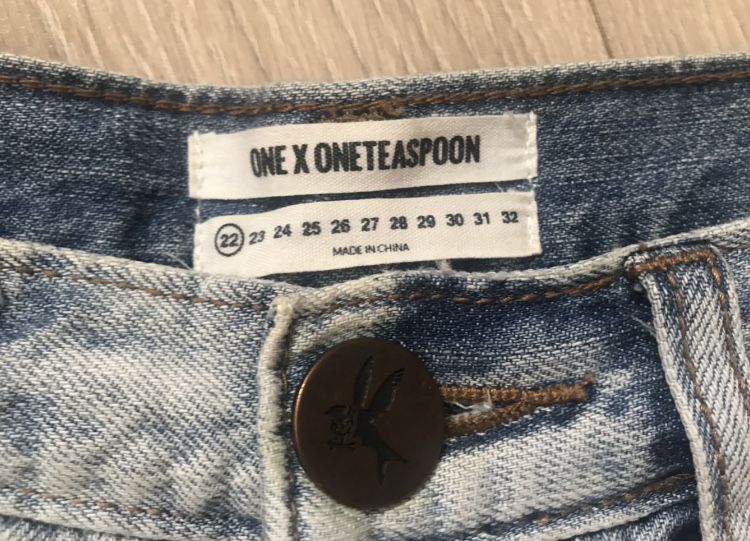 OneTeaspoon spodenki jeansowe